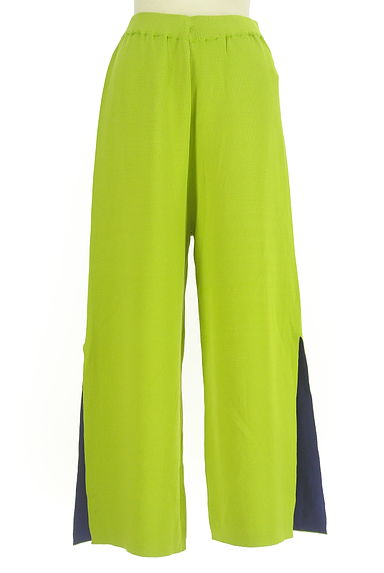 OSMOSIS（オズモーシス）の古着「サイドスリットニットパンツ（パンツ）」大画像１へ