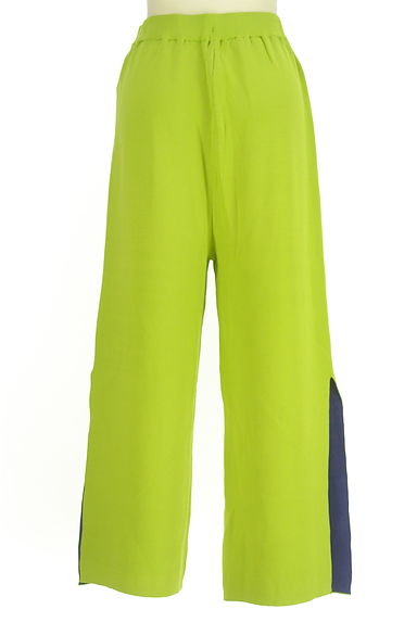 OSMOSIS（オズモーシス）の古着「サイドスリットニットパンツ（パンツ）」大画像２へ