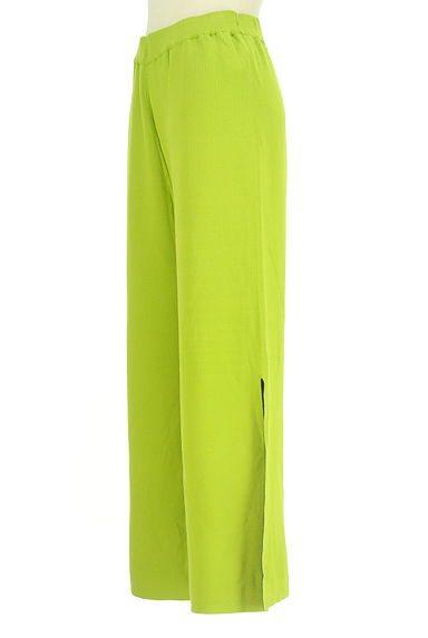 OSMOSIS（オズモーシス）の古着「サイドスリットニットパンツ（パンツ）」大画像３へ