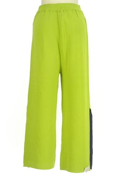 OSMOSIS（オズモーシス）の古着「サイドスリットニットパンツ（パンツ）」大画像４へ