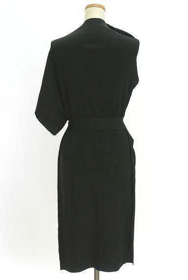 OSMOSIS（オズモーシス）の古着「ワンショルダーリブニットワンピース（ワンピース・チュニック）」大画像２へ