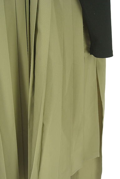 OSMOSIS（オズモーシス）の古着「イレギュラーヘムバイカラーワンピース（ワンピース・チュニック）」大画像５へ