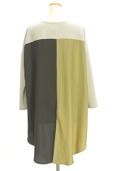 OSMOSIS（オズモーシス）の古着「別地切替配色カットソー（カットソー・プルオーバー）」大画像２へ