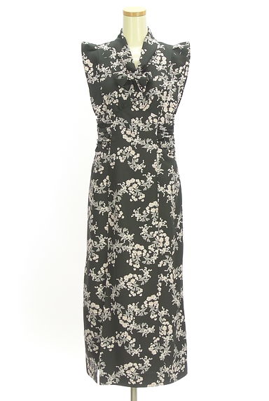 Snidel（スナイデル）の古着「花柄ノースリボウタイワンピース（ワンピース・チュニック）」大画像１へ