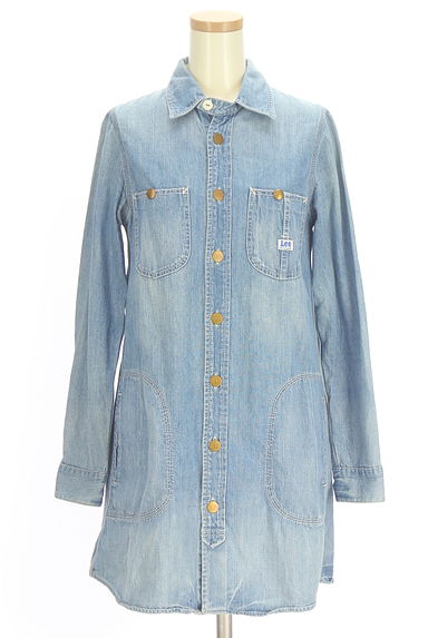 クリックで大画像表示 ROSSO(ロッソ)の古着「Leeコラボデニムシャツワンピース(ワンピース・チュニック)」大画像1へ