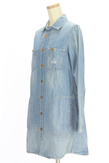 クリックで大画像表示 ROSSO(ロッソ)の古着「Leeコラボデニムシャツワンピース(ワンピース・チュニック)」大画像3へ