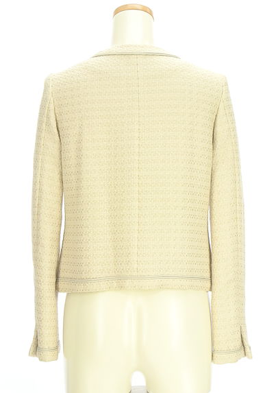 green label relaxing（グリーンレーベル リラクシング）の古着「ノーカラーツイードジャケット（ジャケット）」大画像２へ