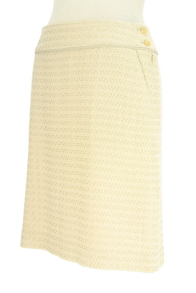 クリックで大画像表示 green label relaxing(グリーンレーベル リラクシング)の古着「膝丈ツイードスカート(スカート)」大画像3へ