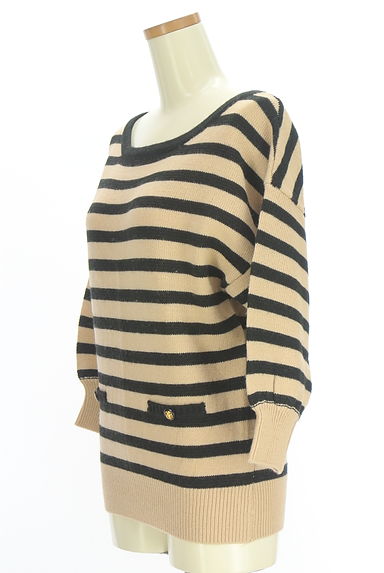 ef-de（エフデ）の古着「ボーダー柄ニットトップス（ニット）」大画像３へ