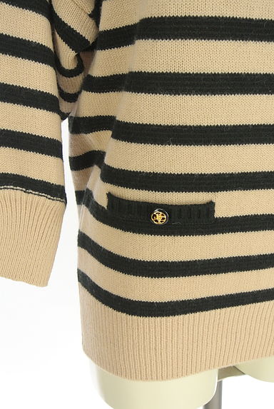 ef-de（エフデ）の古着「ボーダー柄ニットトップス（ニット）」大画像５へ