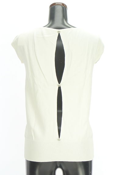 クリックで大画像表示 VICKY(ビッキー)の古着「Vネックノースリニットトップス(ニット)」大画像2へ