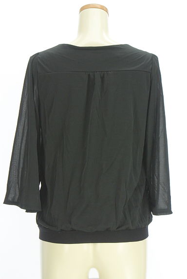 UNTITLED（アンタイトル）の古着「レイヤード風ドレープカットソー（カットソー・プルオーバー）」大画像２へ