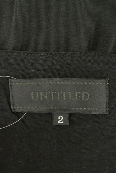 UNTITLED（アンタイトル）の古着「レイヤード風ドレープカットソー（カットソー・プルオーバー）」大画像６へ