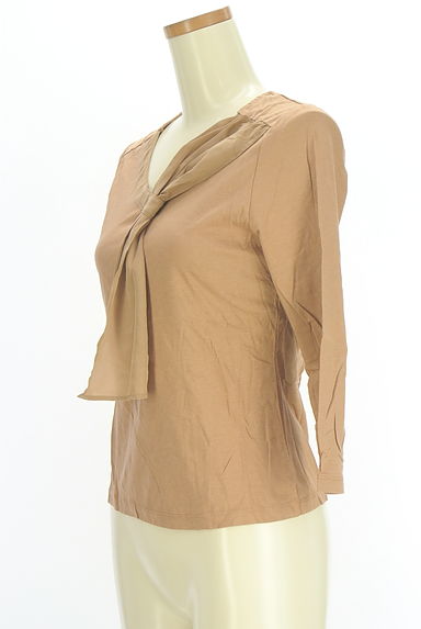 INDIVI（インディヴィ）の古着「シフォンボウタイ七分袖カットソー（カットソー・プルオーバー）」大画像３へ