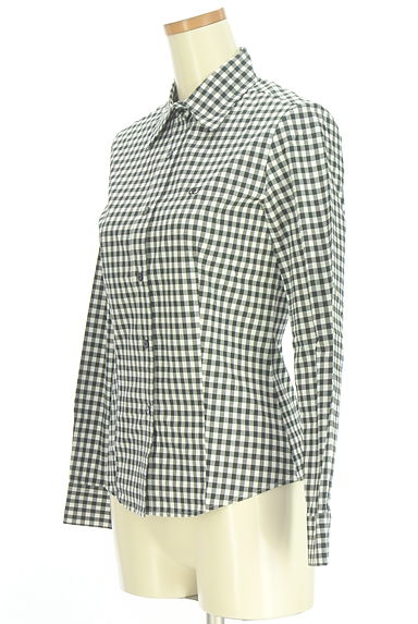 QUEENS COURT（クイーンズコート）の古着「ギンガムチェックシャツ（カジュアルシャツ）」大画像３へ