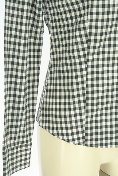 QUEENS COURT（クイーンズコート）の古着「ギンガムチェックシャツ（カジュアルシャツ）」大画像５へ