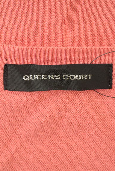 クリックで大画像表示 QUEENS COURT(クイーンズコート)の古着「フリルニットカーディガン(カーディガン・ボレロ)」大画像6へ