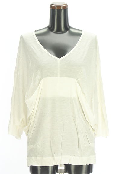 COUP DE CHANCE（クードシャンス）の古着「ラメ入りVネックドルマンカットソー（カットソー・プルオーバー）」大画像１へ