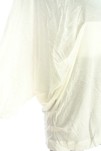 COUP DE CHANCE（クードシャンス）の古着「ラメ入りVネックドルマンカットソー（カットソー・プルオーバー）」大画像５へ