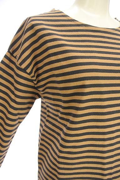 INED（イネド）の古着「ボーダー柄カットソー（カットソー・プルオーバー）」大画像４へ