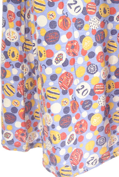 CUBE SUGAR（キューブシュガー）の古着「ドット柄コットンロングスカート（ロングスカート・マキシスカート）」大画像５へ