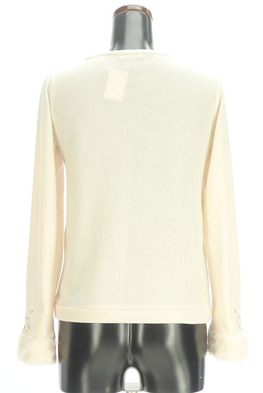 axes femme（アクシーズファム）の古着「フェイクファー切替ニットトップス（ニット）」大画像２へ