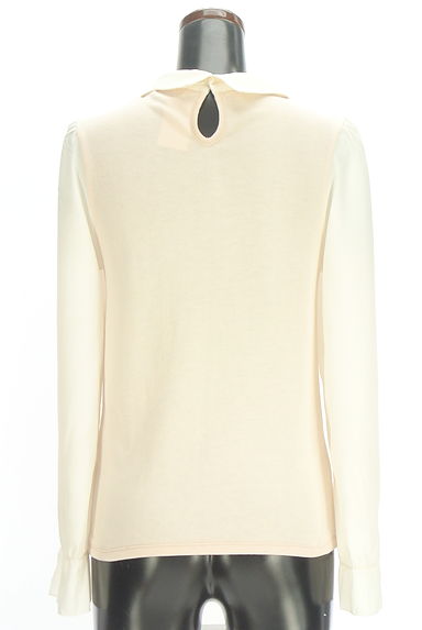 クリックで大画像表示 axes femme(アクシーズファム)の古着「別地切替カットソー(カットソー・プルオーバー)」大画像2へ