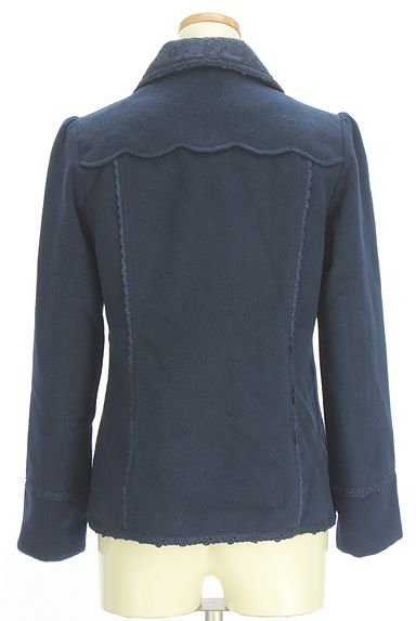 axes femme（アクシーズファム）の古着「ショート丈レース襟コート（コート）」大画像２へ