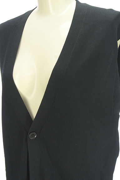 LA SUD（ラシュッド）の古着「ロングニットベスト（ベスト・ジレ）」大画像４へ