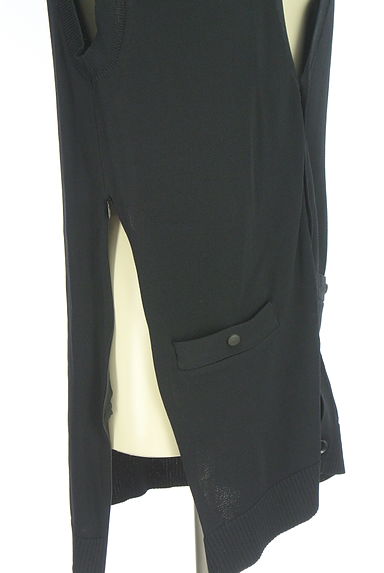 LA SUD（ラシュッド）の古着「ロングニットベスト（ベスト・ジレ）」大画像５へ