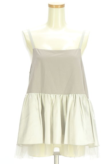 クリックで大画像表示 BEARDSLEY(ビアズリー)の古着「サテンチュールキャミ+ニット(アンサンブル)」大画像5へ