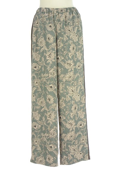 Aga（アーガ）の古着「サイドライン花柄パンツ（パンツ）」大画像１へ