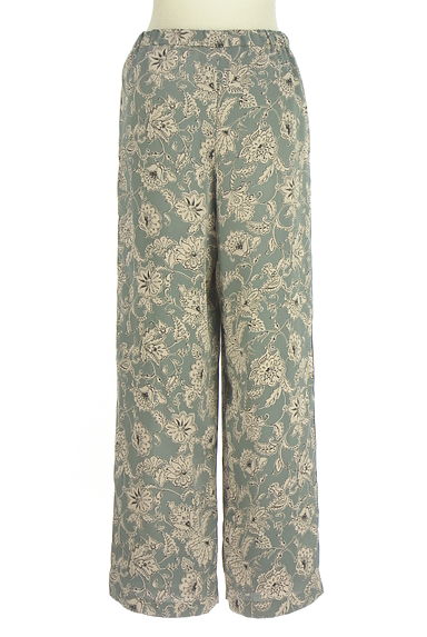 Aga（アーガ）の古着「サイドライン花柄パンツ（パンツ）」大画像２へ