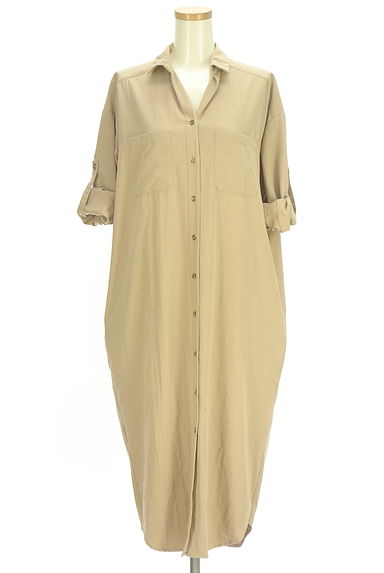 クリックで大画像表示 niko and...(ニコ アンド)の古着「オープンカラーロングシャツワンピ(ワンピース・チュニック)」大画像5へ