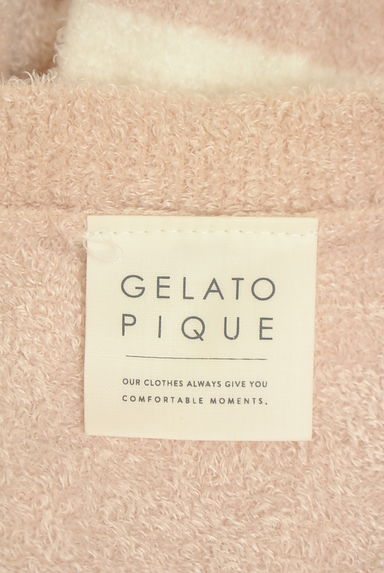 クリックで大画像表示 gelato pique(ジェラートピケ)の古着「ゆったりボーダーニット(ニット)」大画像6へ