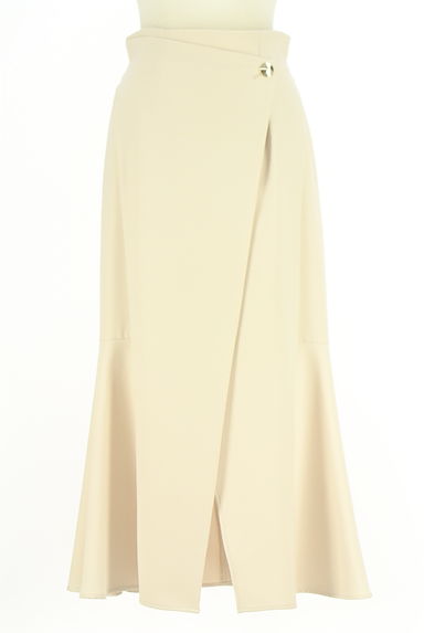 NATURAL BEAUTY BASIC（ナチュラルビューティベーシック）の古着「ラップ風マーメイドロングスカート（ロングスカート・マキシスカート）」大画像１へ