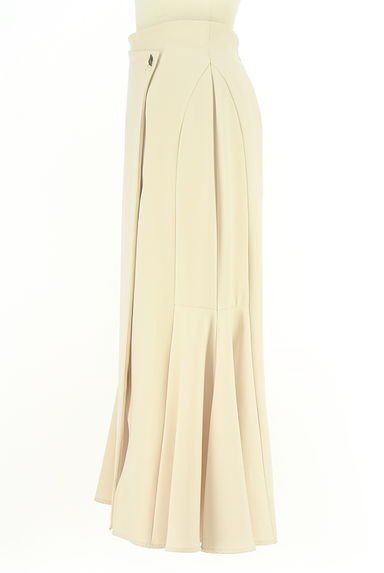 NATURAL BEAUTY BASIC（ナチュラルビューティベーシック）の古着「ラップ風マーメイドロングスカート（ロングスカート・マキシスカート）」大画像３へ