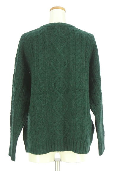 ICHI（イチ）の古着「ケーブル編みニットカーディガン（カーディガン・ボレロ）」大画像２へ