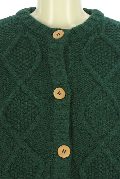 ICHI（イチ）の古着「ケーブル編みニットカーディガン（カーディガン・ボレロ）」大画像４へ