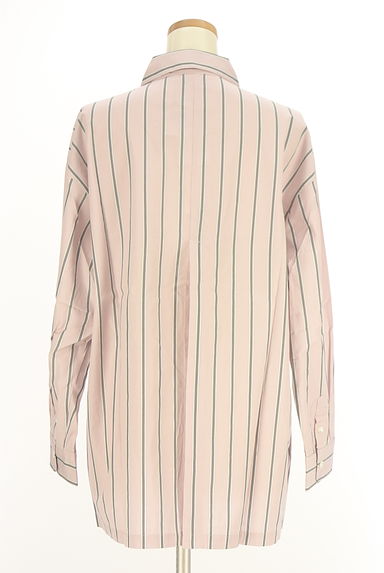 ICHI（イチ）の古着「オーバーサイズストライプシャツ（カジュアルシャツ）」大画像２へ