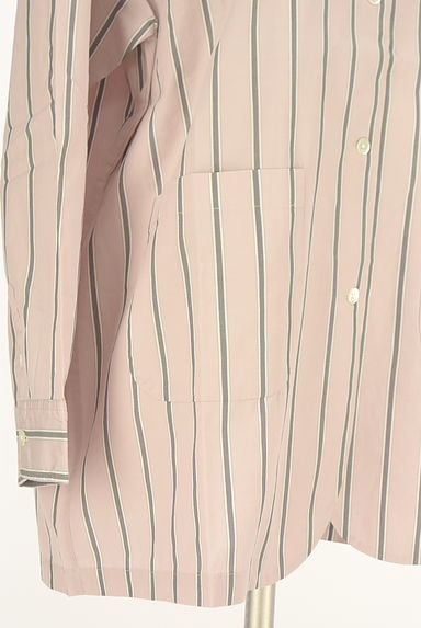 ICHI（イチ）の古着「オーバーサイズストライプシャツ（カジュアルシャツ）」大画像５へ