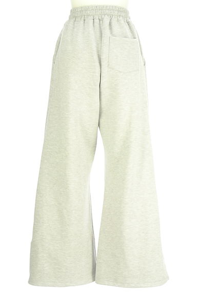 Rose Muse（ロゼミューズ）の古着「ブランドロゴ刺繍入りワイドスウェットパンツ（パンツ）」大画像２へ