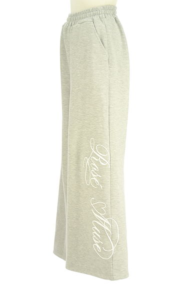 Rose Muse（ロゼミューズ）の古着「ブランドロゴ刺繍入りワイドスウェットパンツ（パンツ）」大画像３へ