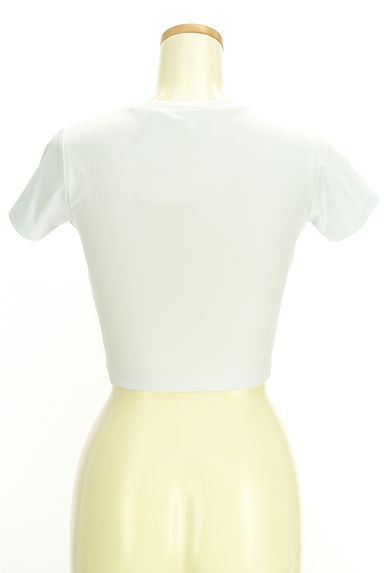 Darich（ダーリッチ）の古着「ハートレースショート丈Tシャツ（Ｔシャツ）」大画像２へ