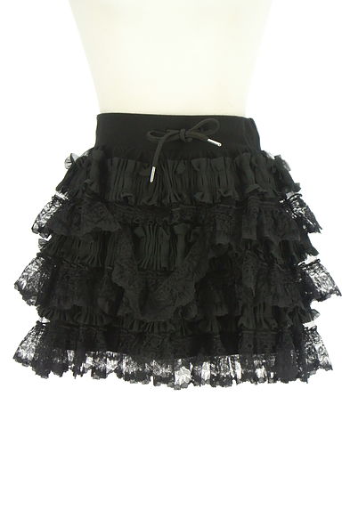 クリックで大画像表示 Darich(ダーリッチ)の古着「ティアードフリルミニスカート(ミニスカート)」大画像1へ