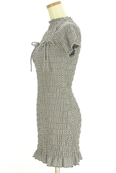 Darich（ダーリッチ）の古着「ギンガムチェック柄ワンピース（ワンピース・チュニック）」大画像３へ