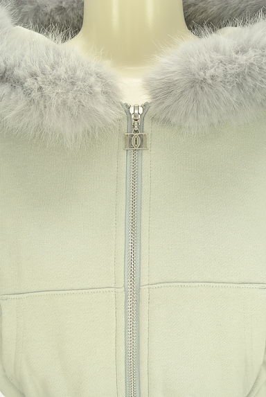 クリックで大画像表示 Darich(ダーリッチ)の古着「ジップアップスウェットパーカー×ミニスカート セットアップ(セットアップ(ジャケット+スカート))」大画像4へ