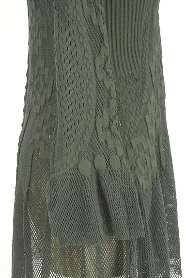 HIROKO BIS（ヒロコビス）の古着「メッシュニットジップアップカーディガン（カーディガン・ボレロ）」大画像５へ