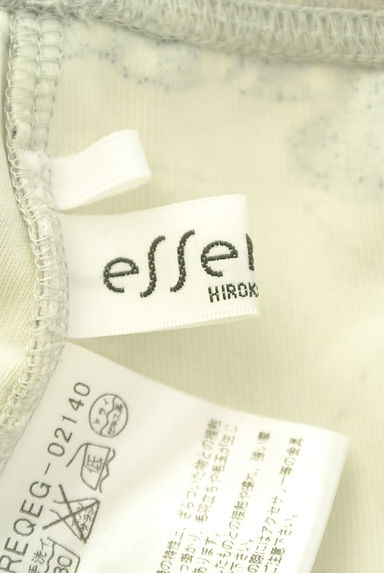 クリックで大画像表示 HIROKO BIS(ヒロコビス)の古着「essentiel HIROKO BIS フェイクデニム風ミニスカート(ミニスカート)」大画像6へ