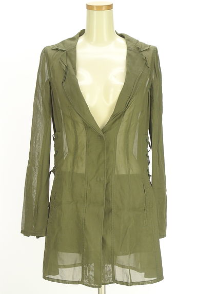 クリックで大画像表示 HIROKO BIS(ヒロコビス)の古着「シアージャケット(ジャケット)」大画像1へ